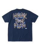 日本 Chums Hook the Fish T-shirt #2225 